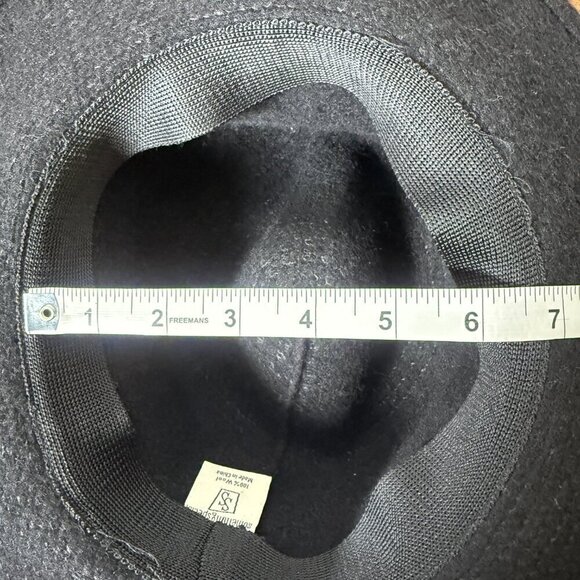 Something Special 100% Wool Black Hat with Gold Colored Beads main image 3